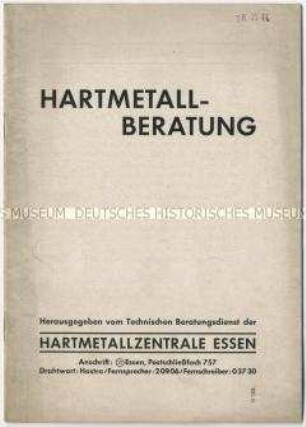 Hartmetalle und deren Anwendung