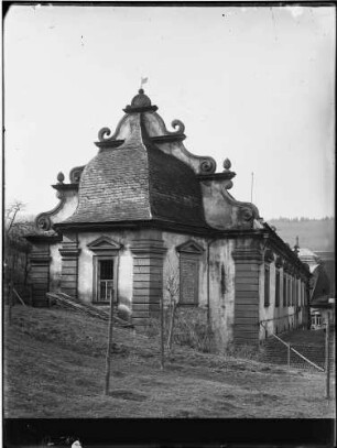 Bronnbach Kloster Krankenhaus (1705) Außenansicht von Nordosten