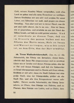 50-73, 26. Treue Waffenbrüderschaft - 35. Kühne Kampfansage