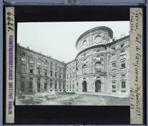 Turin, Palazzo Carignano : Hofansicht
