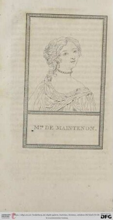 Mme de Maintenon