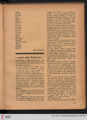 I capelli della Primavera