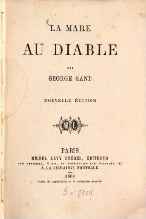 La mare au diable