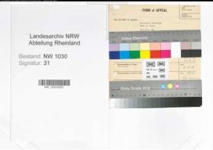 Arbeitsblätter und Berufungsunterlagen Buchstabe Ha-Mü