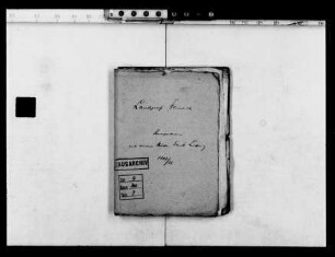 Korrespondenzen des Landgrafen Heinrich mit seinem Bruder Ernst Ludwig (17 Briefe)