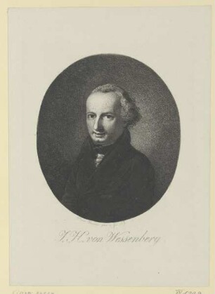 Bildnis des J. H. von Wessenberg