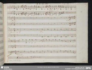 Ezio. Excerpts - Mus.3032-F-5,8 : S, orch, b