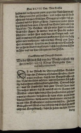 Das Sieben und Viertzigste Capitel.