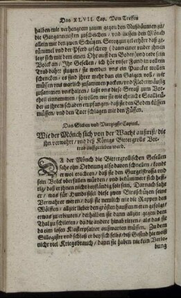 Das Sieben und Viertzigste Capitel.