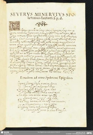 [Text 1:] De gestis spoletinorum