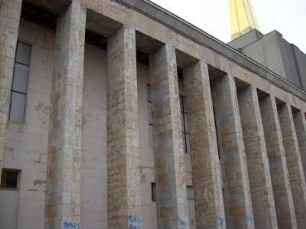Leipzig: Altes Messegelände, Sowjetischer Ausstellungspavillon (Sportpalast)