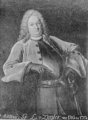 Karl Gottlob von Ziegler und Klipphausen : Unbekannter Künstler. Karl Gottlob von Ziegler und Klipphausen. Öl. Dresden: Militärhistorisches Museum der Bundeswehr