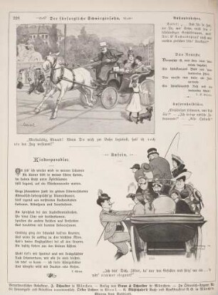"Der fürgsorgliche Schwiegersohn" "Unfein"