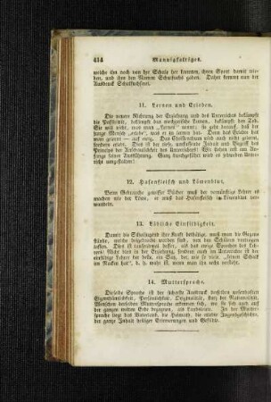 Lernen und Erleben