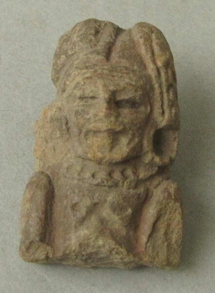 Clay head (fragment)