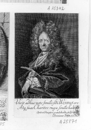 Bildnis Christian Weise