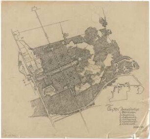 Döllgast, Hans; Thorn (Torun, Polen); Zentralfriedhof - Lageplan