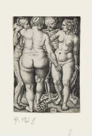Tod und die drei nackten Frauen