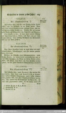 [Geschrieben in seinem 41sten Jahre]