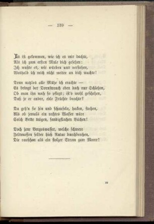 Es ist gekommen, wie ich es mir dachte