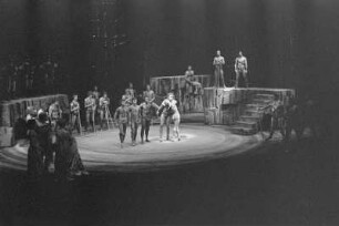 Szenenbilder aus "Spartacus", Ballett von Aram Chatchaturjan. Deutsche Staatsoper Berlin, Erstaufführung 05.05.1973