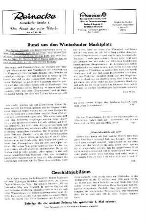 Geschäftsjubiläum
