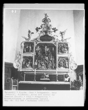 Altar mit Szenen der Passion Christi
