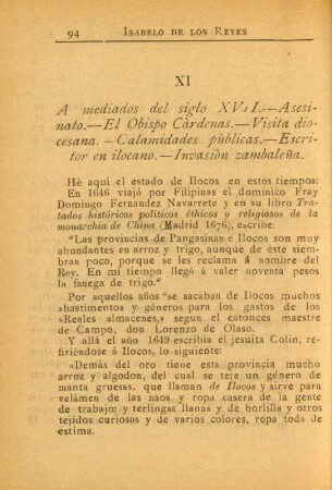 XI. A mediados del siglo XVII. - ...