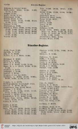 Künstler-Register