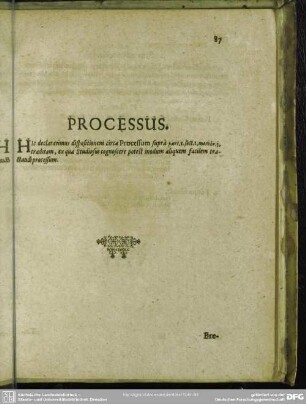 Processus