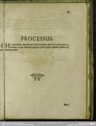Processus