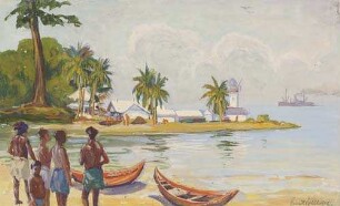 Hafen von Kribi (Südkamerun)