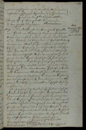 Vormundschaft und Nachlass des verstorbenen Professors Sartorius.