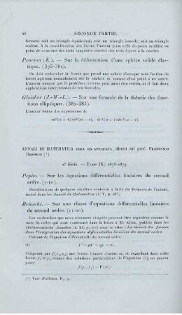 Annalia di Matematica.