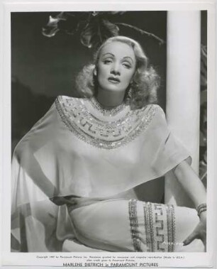 Marlene Dietrich (Los Angeles, 1946) (Archivtitel)