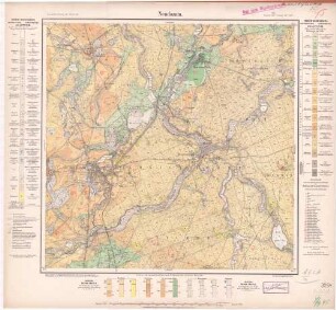 Grad-Abtheilung 46, Blatt 15 [Neue Nr. 3254]: Neudamm : geologische Karte