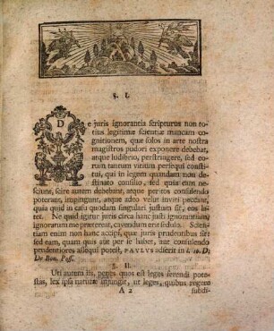 Dissertatio inauguralis de eo quod circa iuris ignorantiam iustum est