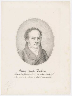 Bildnis des Georg Leonh. Reuthner
