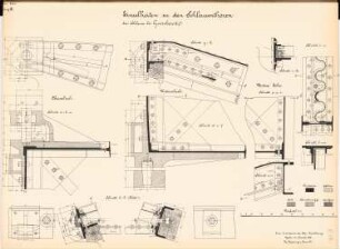 Kanalisierung der Oder Schleuse, Groschowitz: Schleusentore: Details 1:5
