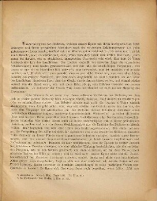 Zur Erklärung der zweiten Epode des Horaz