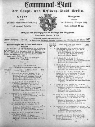 1867,43: No. 43, 27. Oktober 1867