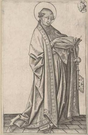 Der heilige Petrus (aus der Folge: Der Heiland und die zwölf Apostel stehend)