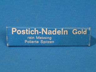 POSTICH-NADELN GOLD