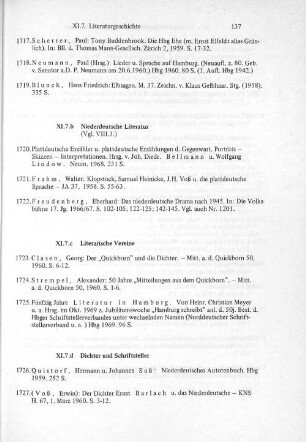 XI.7.d Dichter und Schriftsteller