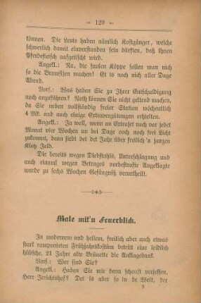 Male mit'n Feuerblick