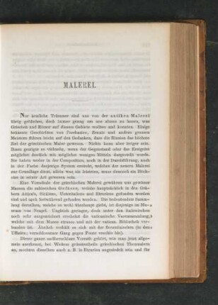 Malerei