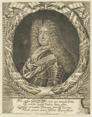 Bildnis des Georgius Wilhelmus Brunswi. Dux
