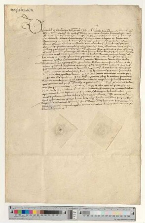 Präsentation an Propst Schomaker für eine Vikarie am Kreuzaltar der Lambertikapelle [lat].