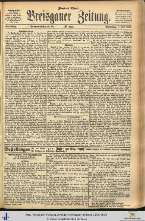 07.06.1896 (Zweites Blatt)