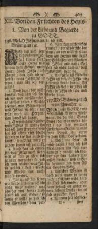XII. Von den Früchten des Heyls. 536. - 837.